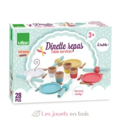 Dinette repas en bois - Vilac