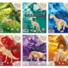 6 dinosaures en bois à assembler - Buki France