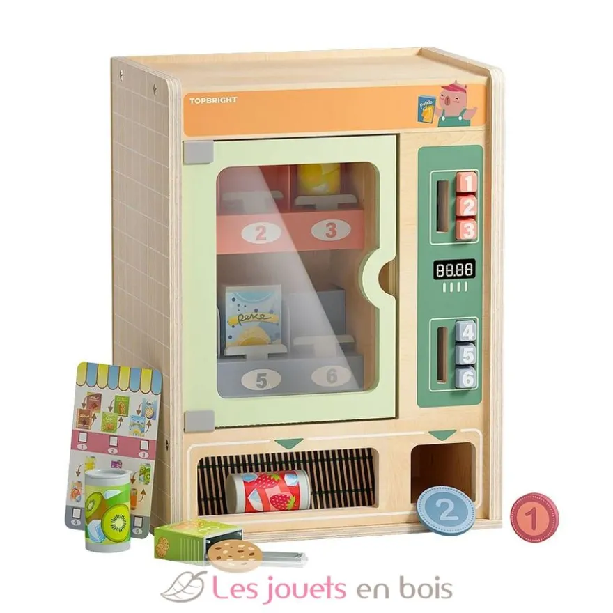 Distributeur automatique en bois Shop and Go - Topbright