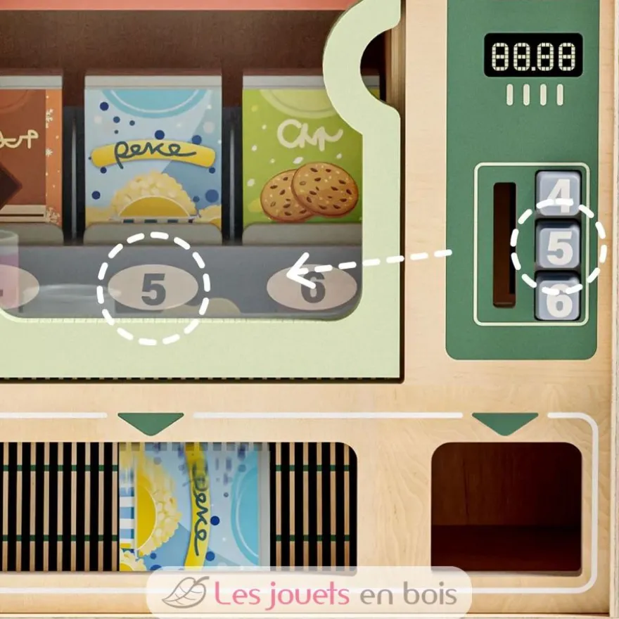 Distributeur automatique en bois Shop and Go - Topbright