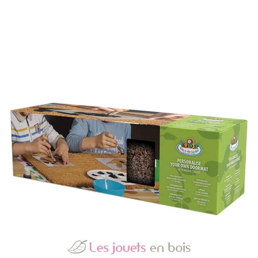 DIY Paillasson empreintes d'animaux - Esschert Design