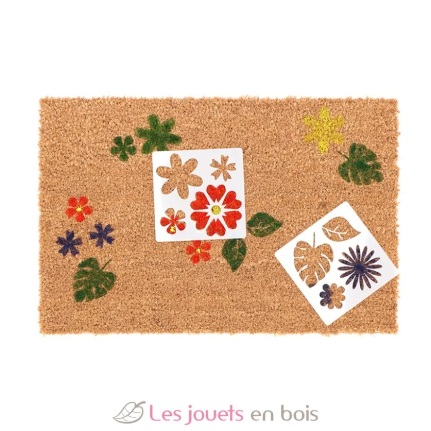 DIY Paillasson fleurs - Esschert Design