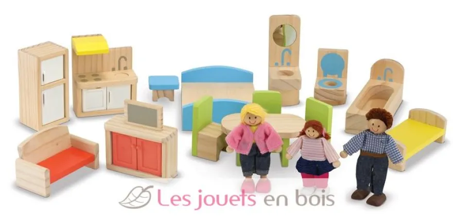 Dolls House maison de poupées - Melissa & Doug