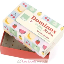 Dominos en bois Fruits et Légumes Sarah Betz - Vilac