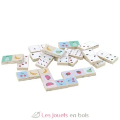 Dominos en bois Fruits et Légumes Sarah Betz - Vilac