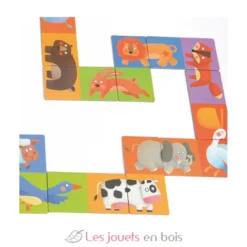 Dominos réversibles animaux - Mideer