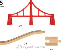 Double pont suspendu - Brio
