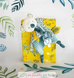 Doudou attache-sucette Yoca le koala - Doudou et Compagnie