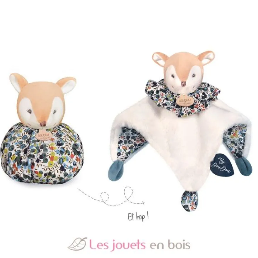 Doudou Boule Faon 25 cm - Doudou et Compagnie