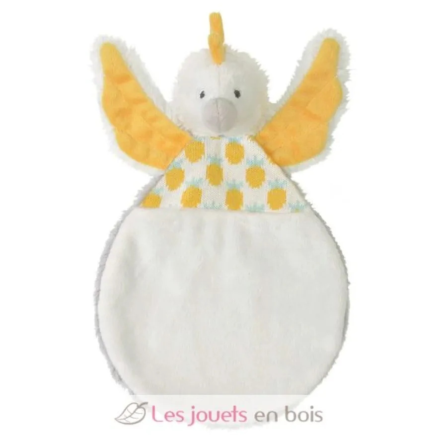 Doudou Cacatoès Corey 25 cm - Happy Horse