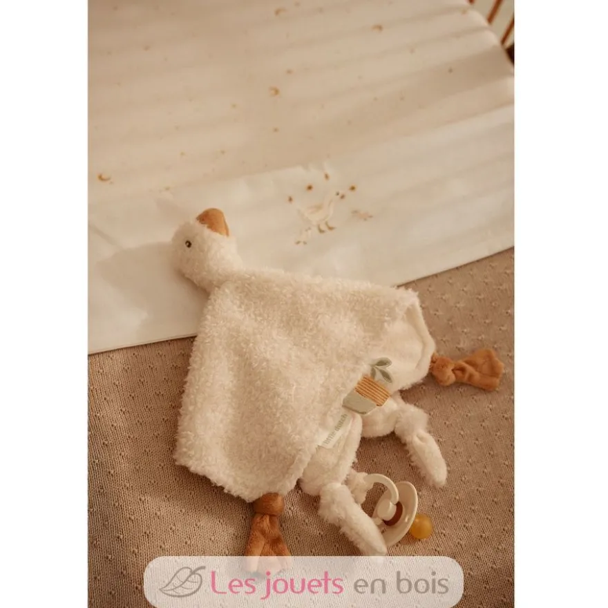 Doudou carré Oie - Little Dutch