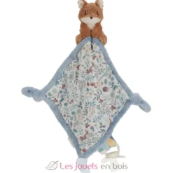 Doudou carré renard Forest Friends - Little Dutch