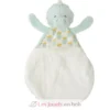 Doudou Crocodile Cooper 26 cm vert d'eau - Happy Horse