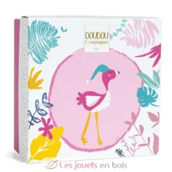 Doudou Flamant Rose - Les Minizoo - Doudou et Compagnie