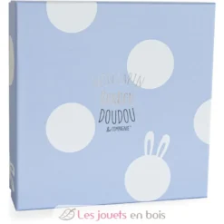 Doudou Lapin Bonbon bleu - Doudou et Compagnie