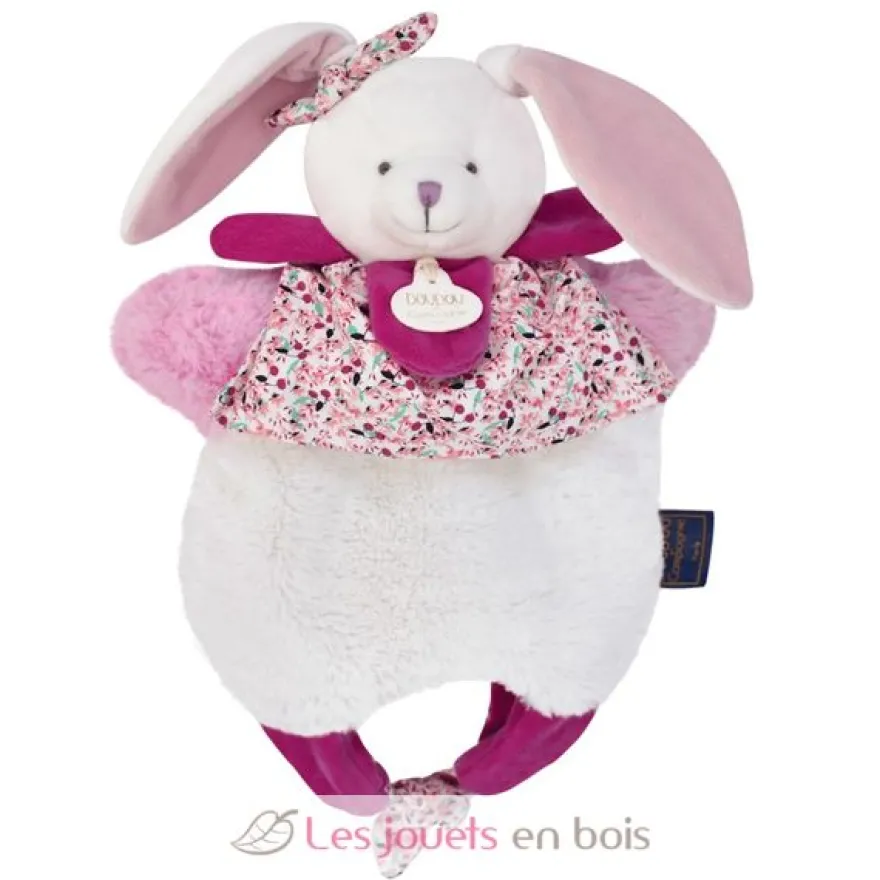 Doudou Lapin marionnette 30 cm - Doudou et Compagnie