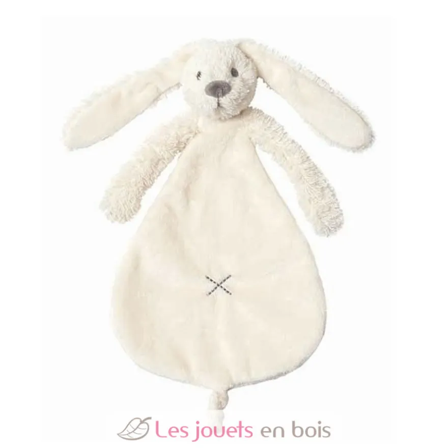 Doudou Lapin Richie crème 25 cm - Happy Horse