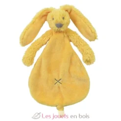 Doudou Lapin Richie jaune 25 cm - Happy Horse