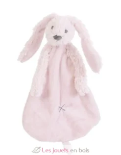 Doudou Lapin Richie rose clair 25 cm - Happy Horse