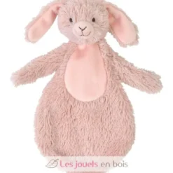 Doudou Lapin Rosi 25 cm rose pêche - Happy Horse