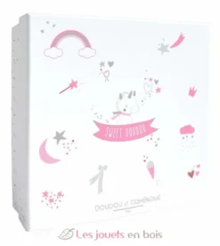 Doudou Lucie la licorne or - Doudou et Compagnie