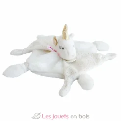 Doudou Lucie la licorne or - Doudou et Compagnie