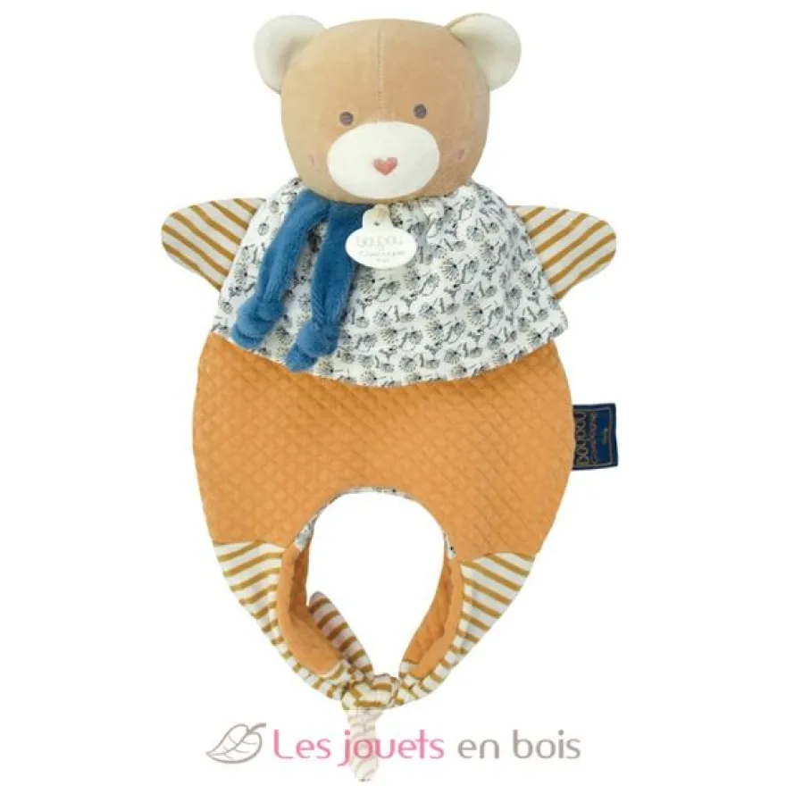Doudou Ours marionnette 30 cm - Doudou et Compagnie