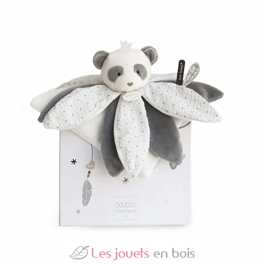 Doudou Panda Attrape-Rêve 26 cm - Doudou et Compagnie