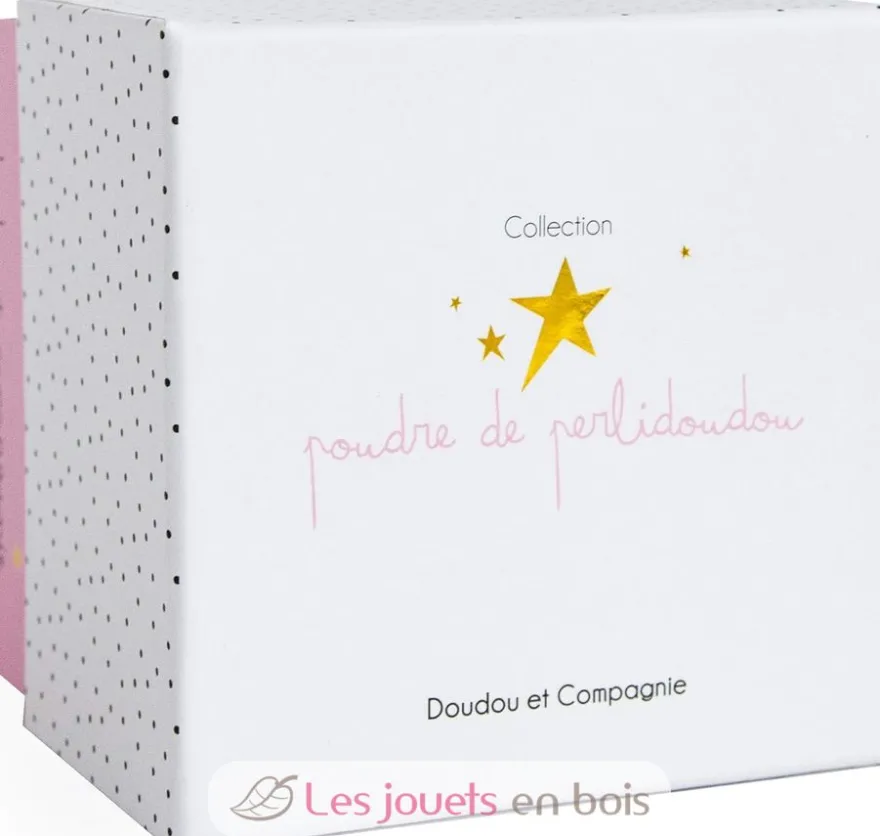 Doudou Pantin Lapin Fleurs - Doudou et Compagnie