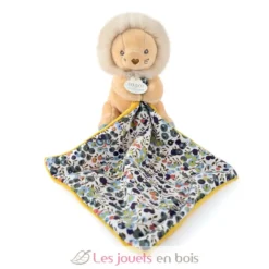 Doudou Pantin Lion ocre 12 cm - Doudou et Compagnie