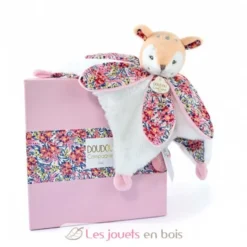 Doudou pétale faon Boh'aime 27 cm - Doudou et Compagnie
