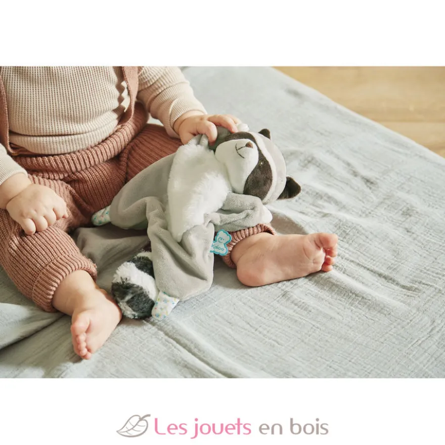 Doudou raton laveur Gaston - Kaloo
