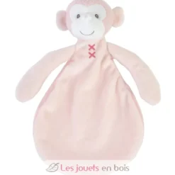 Doudou Singe Marly 26 cm rose - Happy Horse
