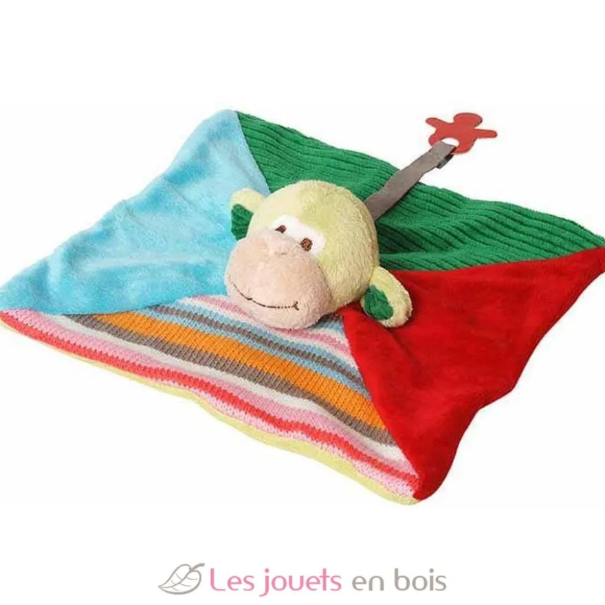 Doudou singe Mo 22cm - Happy Horse