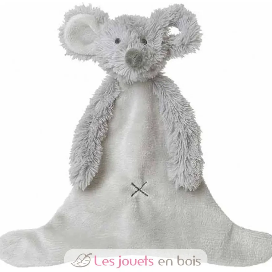 Doudou Souris Mindy 23 cm grise - Happy Horse