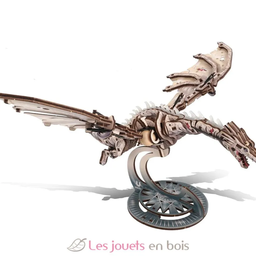 Dragon Pansedefer ukrainien Harry Potter - Puzzle 3D mécanique en bois - Ugears