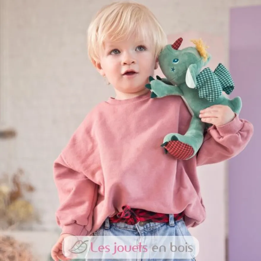 Dragon sonore Joe s'envole vert - Lilliputiens