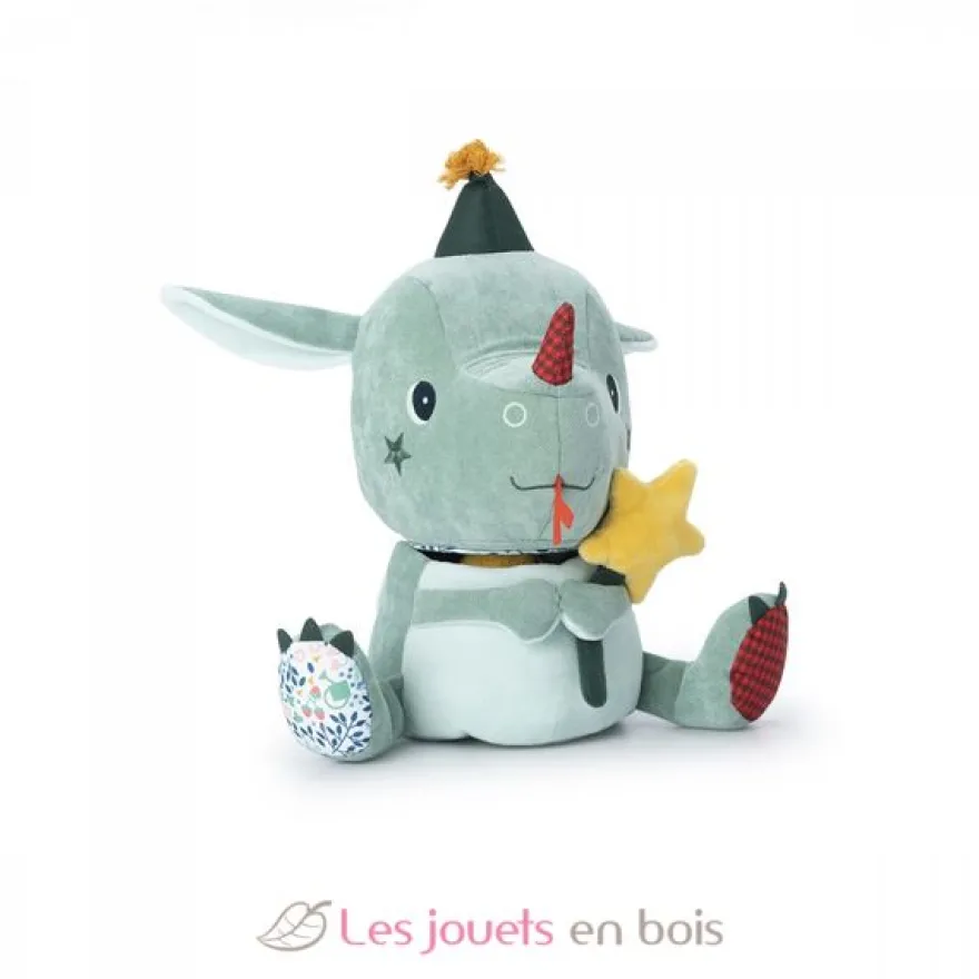 Dragon sonore Joe s'envole vert - Lilliputiens