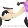 Draisienne Tricycle 2 en 1 Maxi Rose - Small Foot company