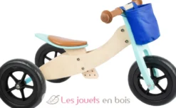 Draisienne Tricycle 2 en 1 Maxi Turquoise - Small Foot company
