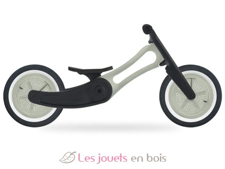 Draisienne Wishbone Recycled Edition grise 3 en 1 - Wishbone Design Studio