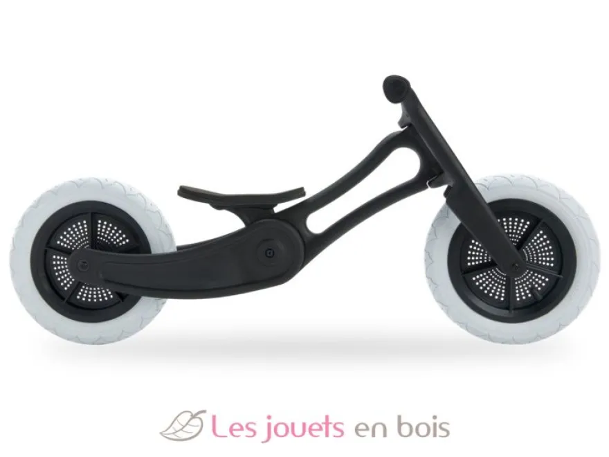 Draisienne Wishbone Recycled Edition noire 2 en 1 - Wishbone Design Studio