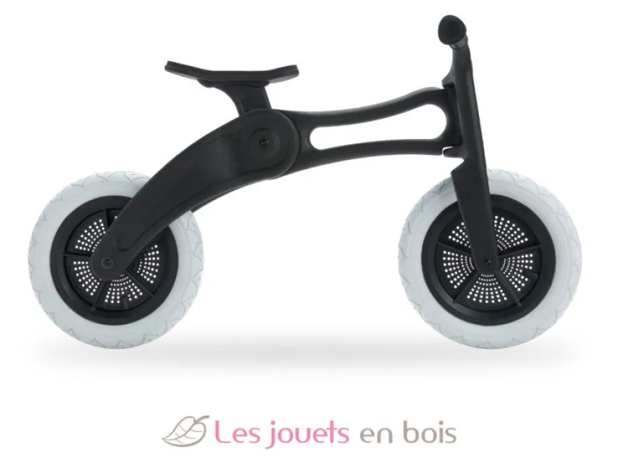 Draisienne Wishbone Recycled Edition noire 2 en 1 - Wishbone Design Studio