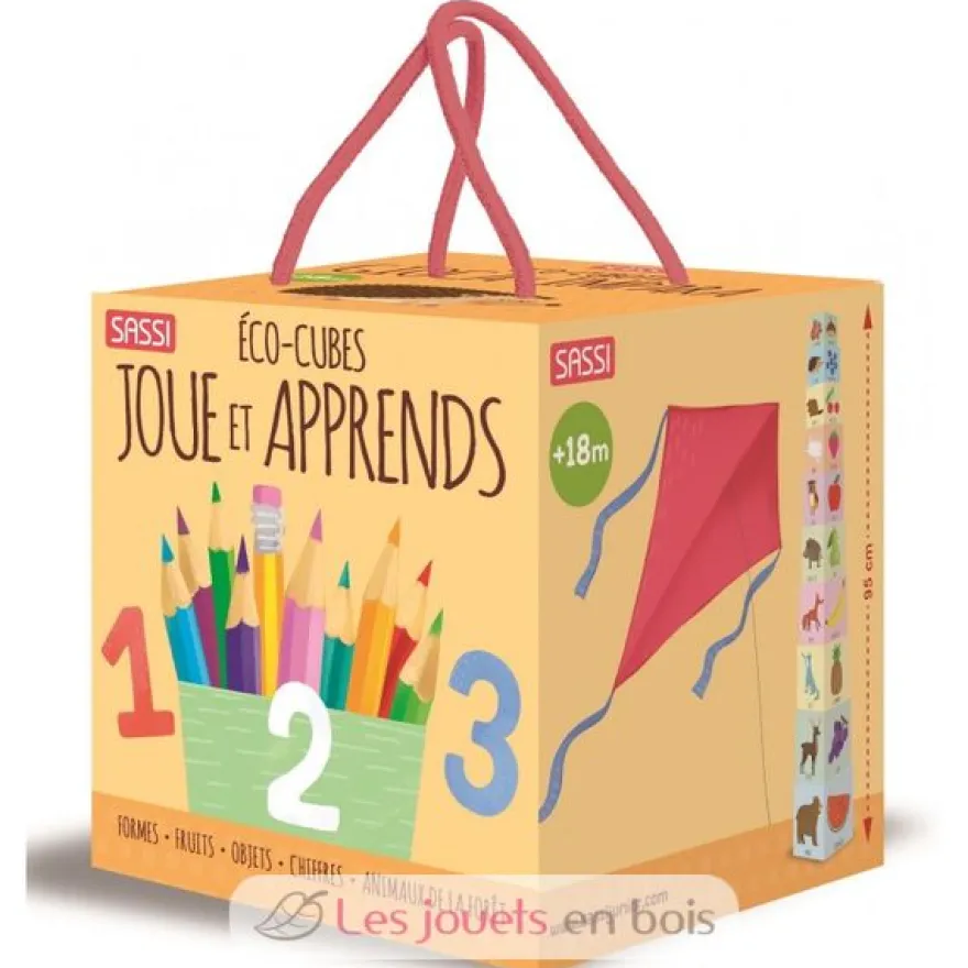 Eco-cubes - Joue et apprends - Sassi Junior