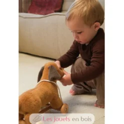 Edward le chien à tirer marron - Egmont Toys