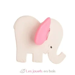 Elephant rose hochet de dentition - Lanco Toys