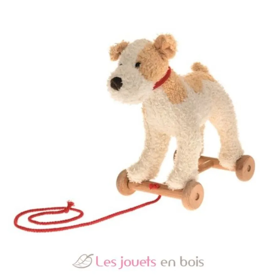 Eliot le chien à tirer beige - Egmont Toys