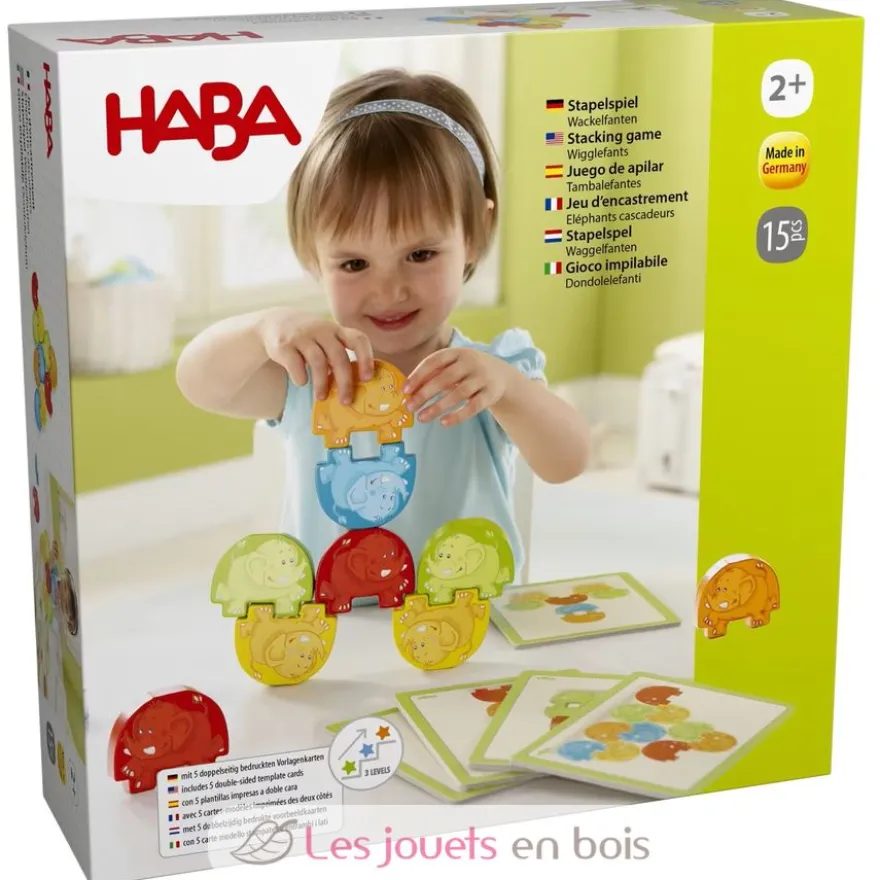 Eléphants cascadeurs - Haba