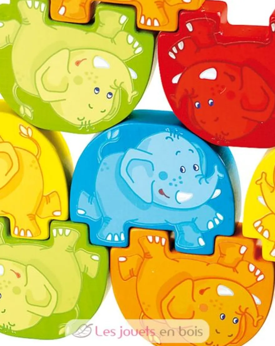 Eléphants cascadeurs - Haba