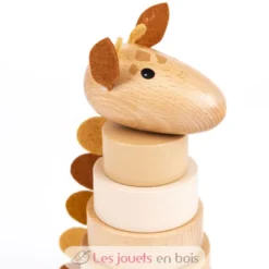Empilable en bois Girafe Léonie - Egmont Toys